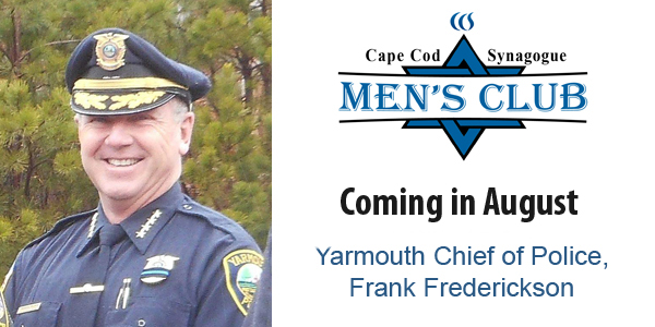 Men’s Club- YPD Chief Frank Frederickson to speak in August